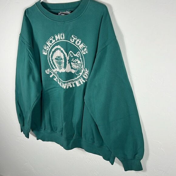 🔥🔥 Vintage ESKIMO JOE’S Stillwater,OK Graphic CREWNECK Sweatshirt Sz 2XL - EUC - Picture 5 of 7